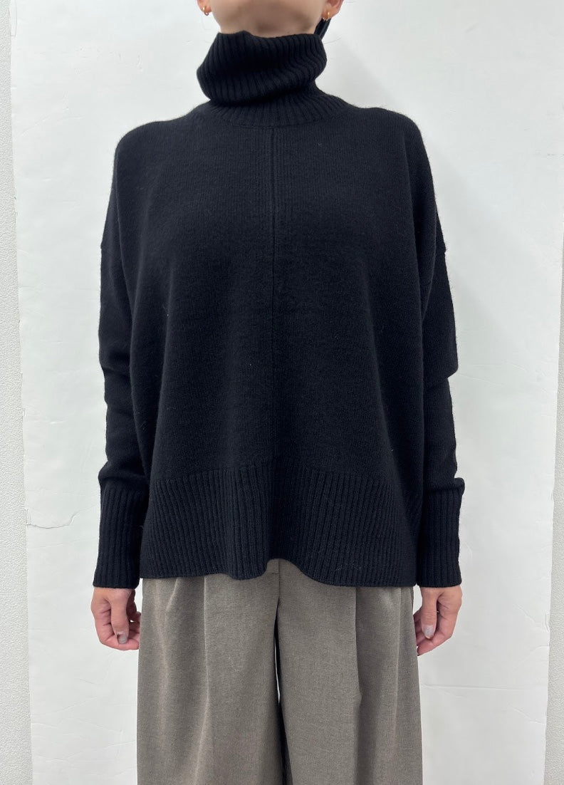 CT PLAGE HIGH NECK LONG SLEEVE PULLOVER
