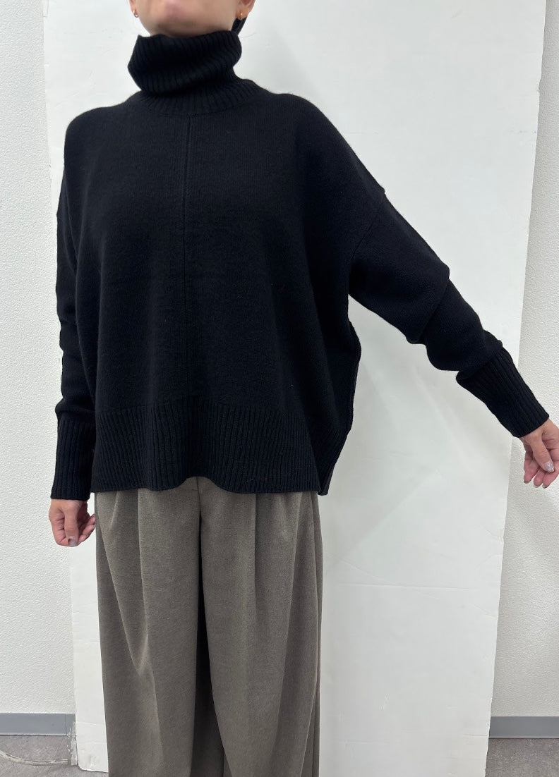 CT PLAGE HIGH NECK LONG SLEEVE PULLOVER