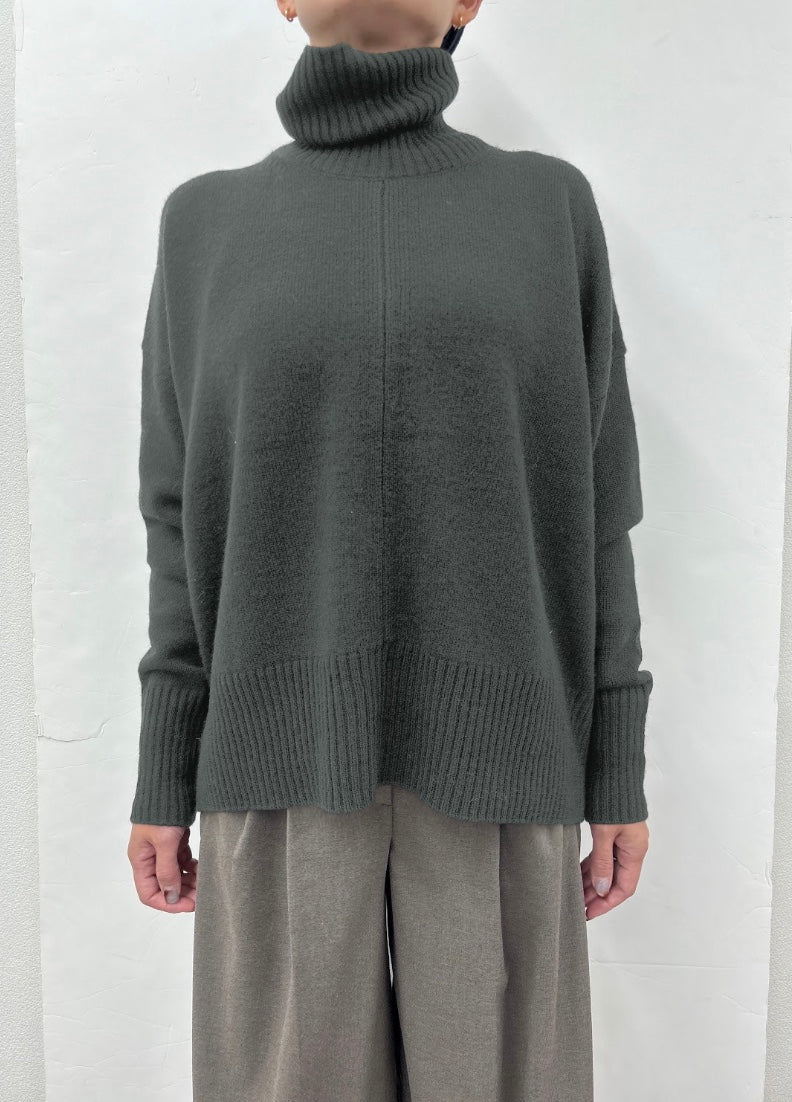 CT PLAGE HIGH NECK LONG SLEEVE PULLOVER