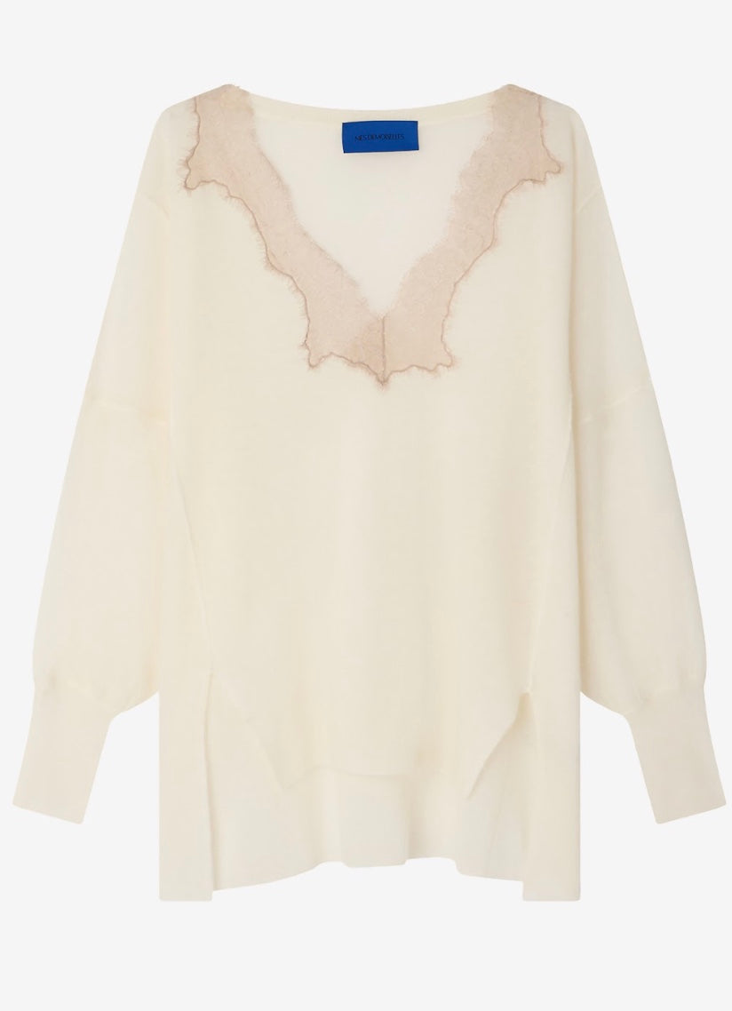 Mes Demoiselles Aera Lace Sweater