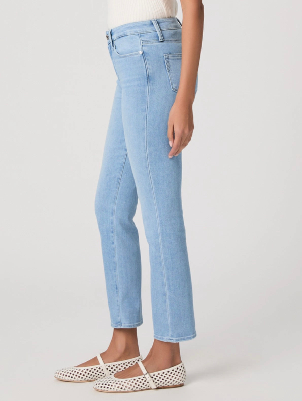 Paige Cindy Seamed Beltloops Jeans