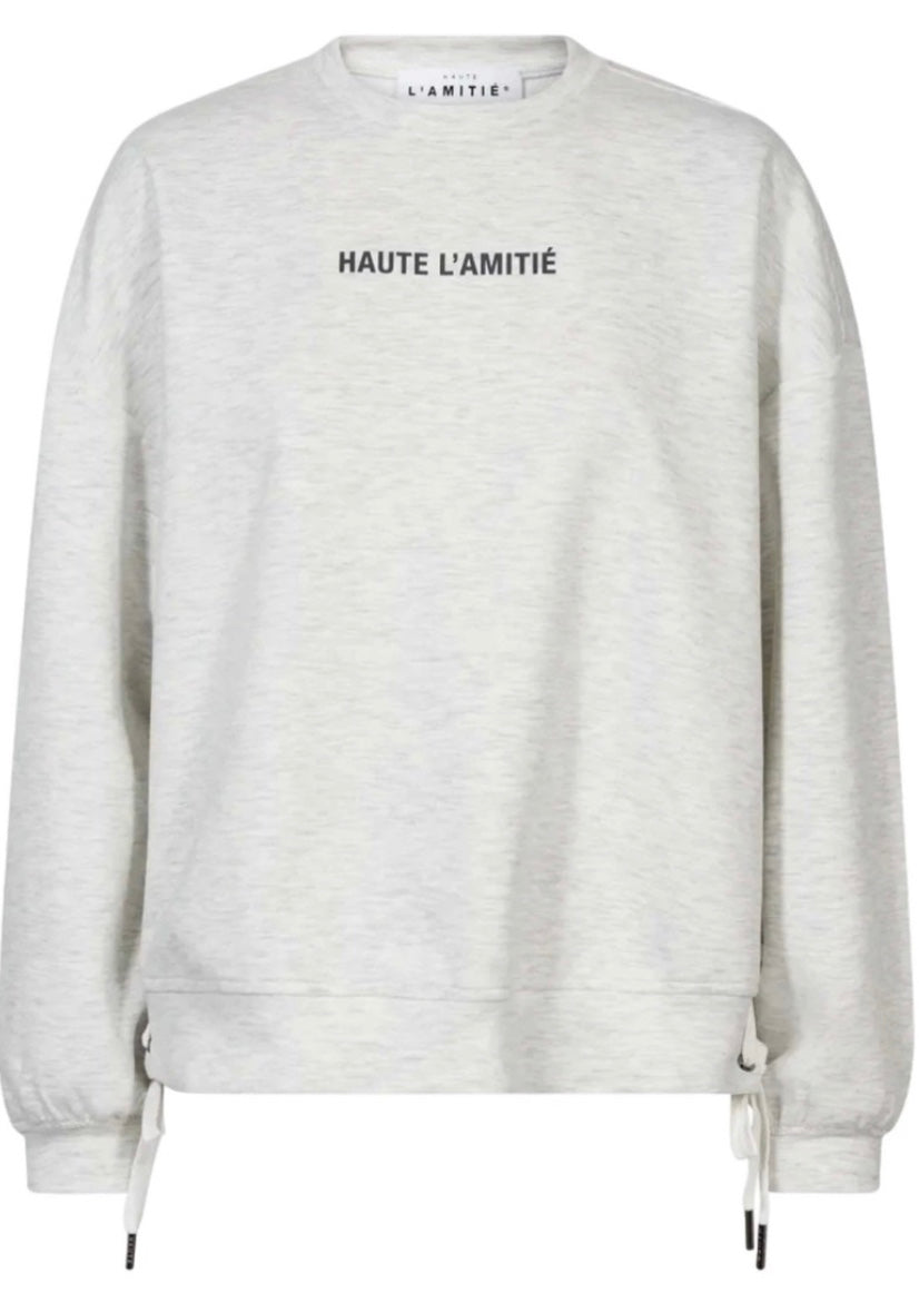 HAUTE L'AMITIÉ NEW STUDIO TIE SWEATSHIRT