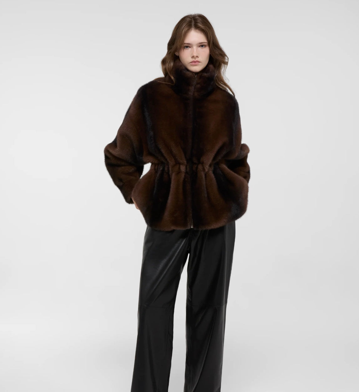 DUCIE KAI FAUX FUR JACKET