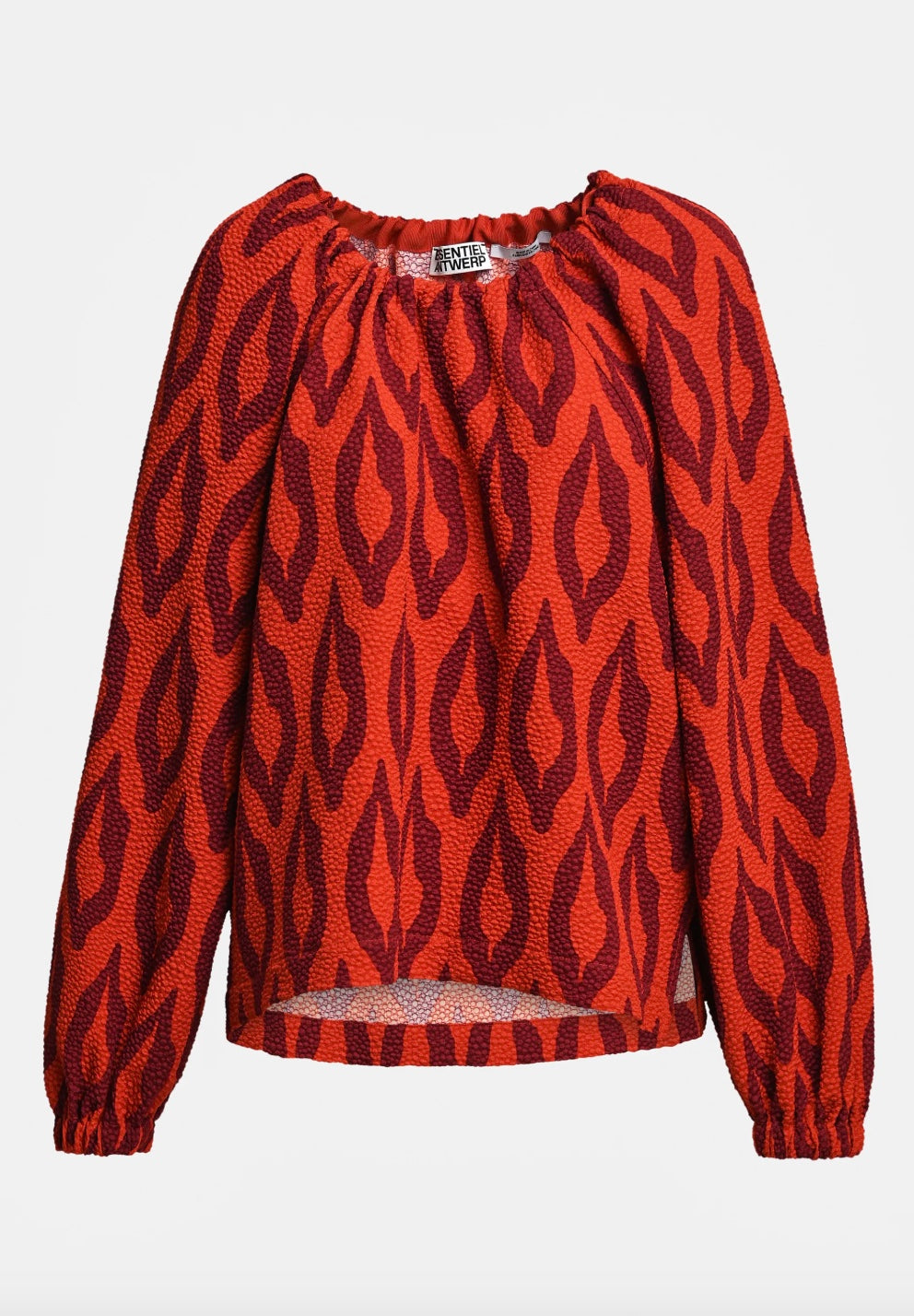 ESSENTIEL ANTWERP KOLORFUL PRINTED TOP