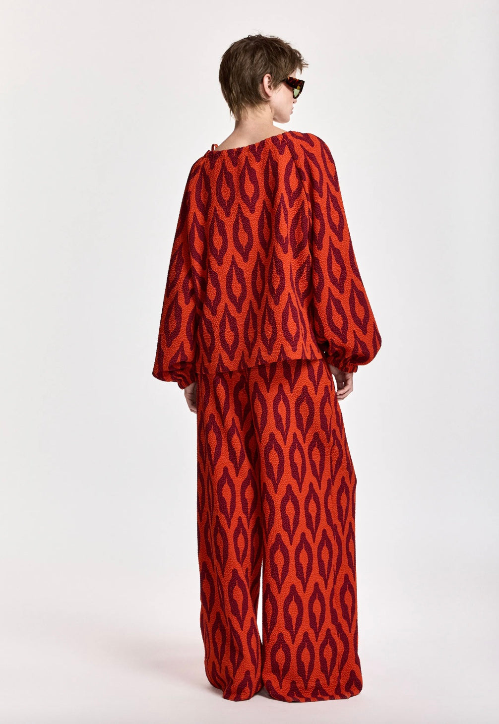 ESSENTIEL ANTWERP KOLORFUL PRINTED TOP