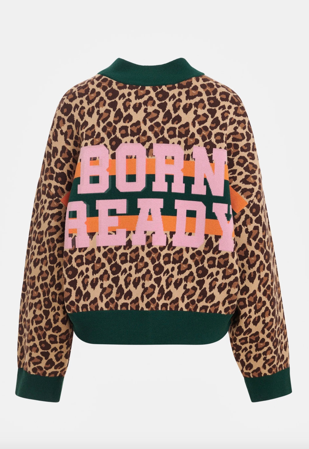 ESSENTIEL ANTWERP KUTIE LEOPARD BOMBER