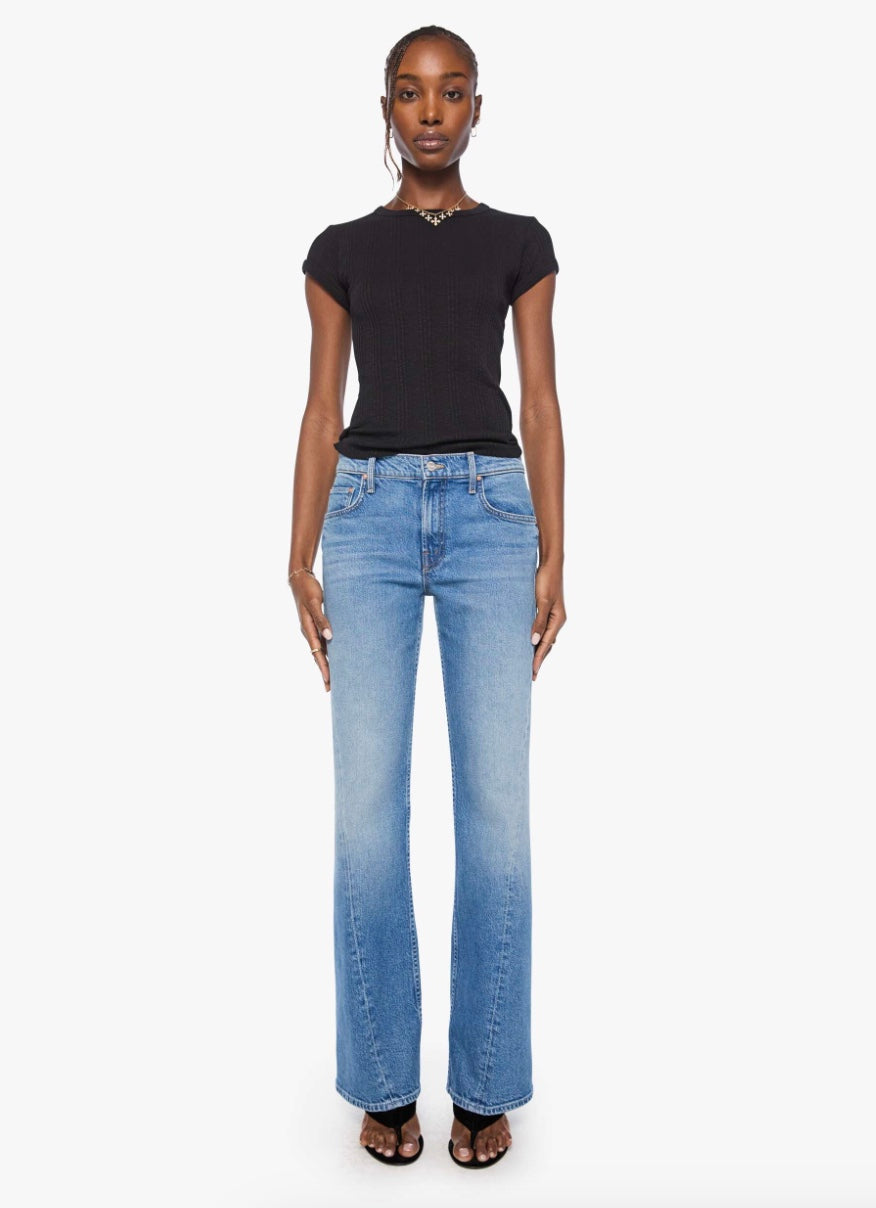 MOTHER DENIM THE BOOKIE TWIST SKIMP JEANS