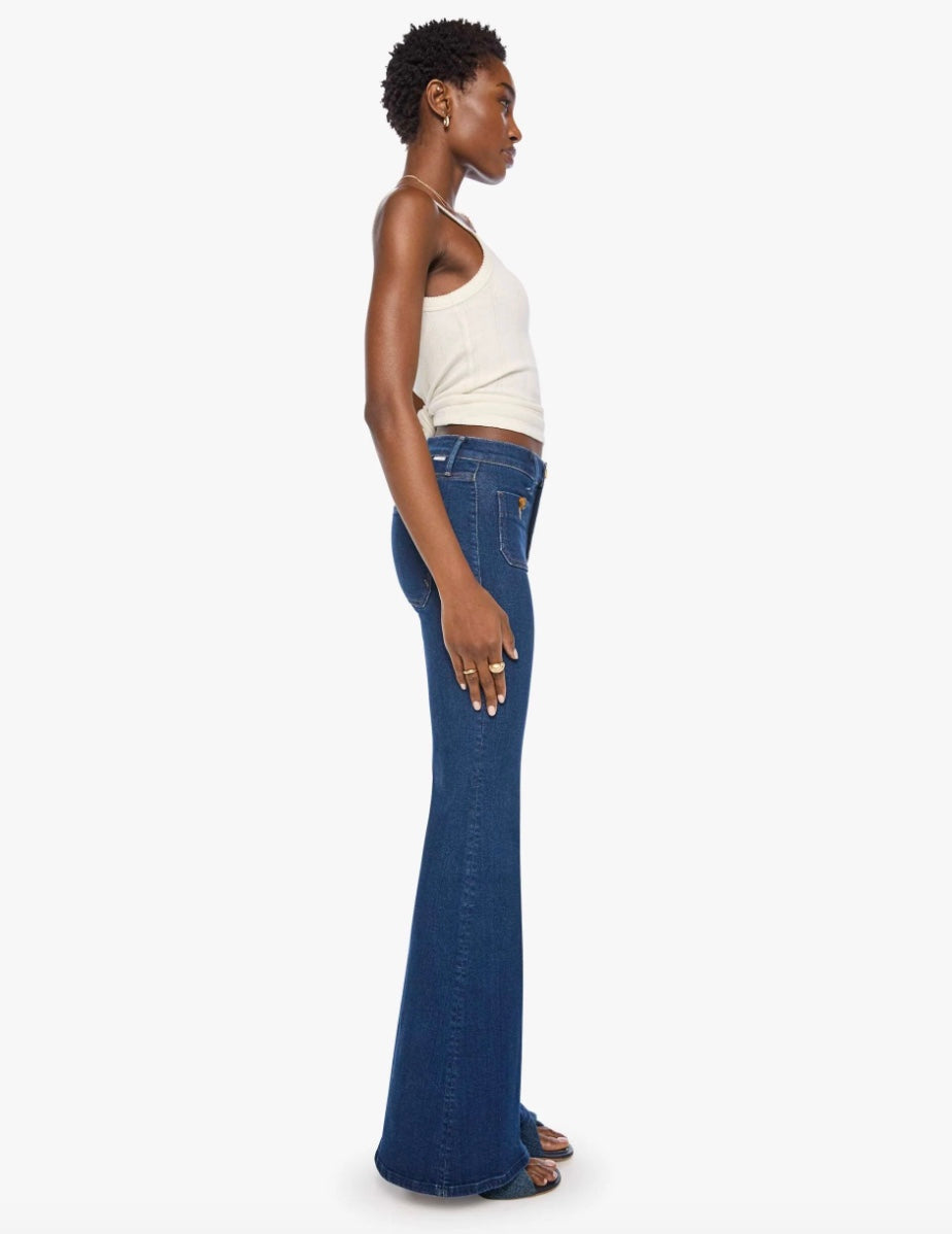 MOTHER DENIM PATCH POCKET DOOZY JEANS