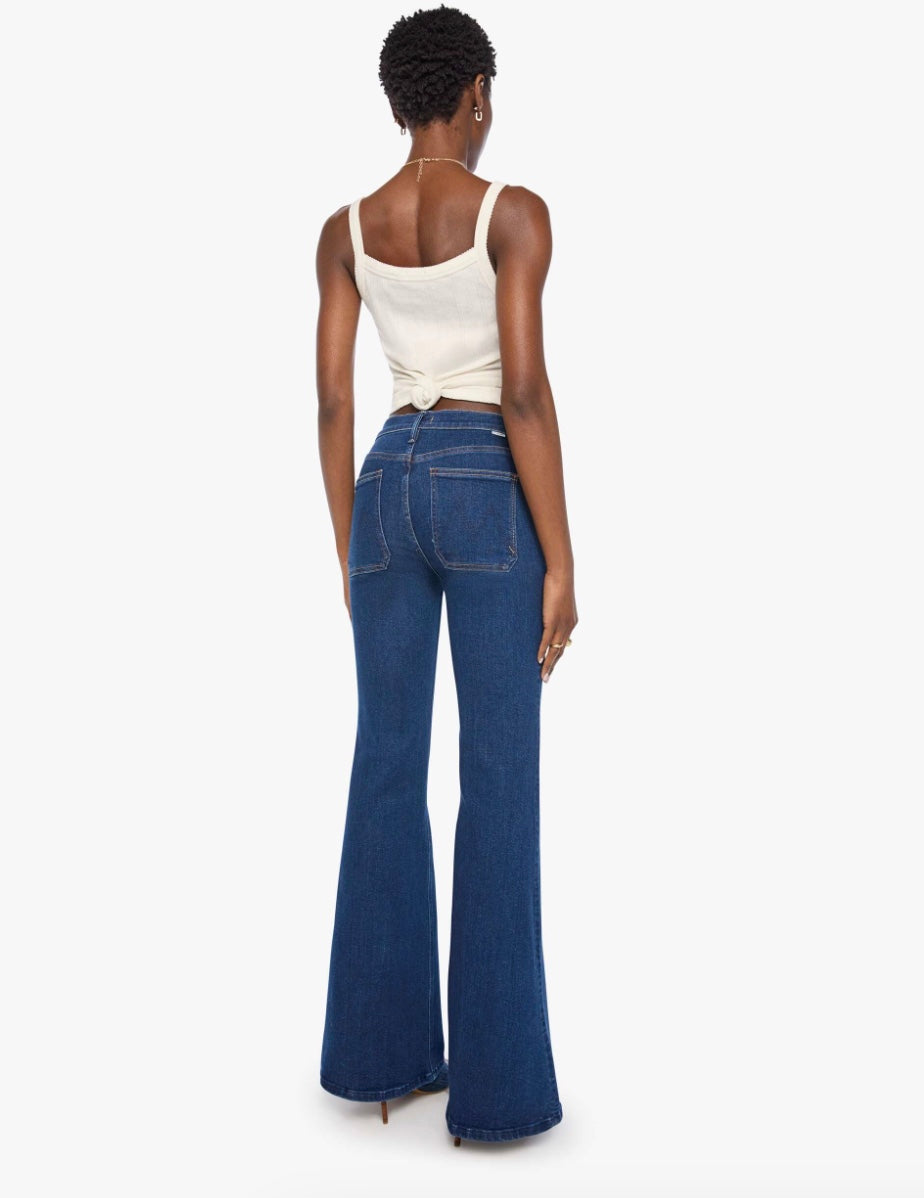 MOTHER DENIM PATCH POCKET DOOZY JEANS