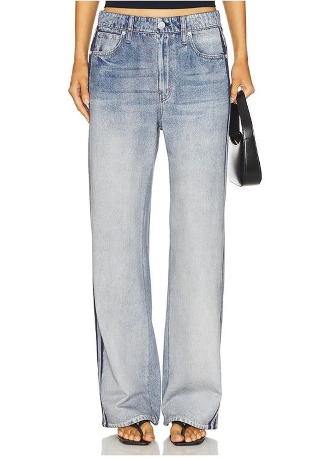 Rag and Bone Miramar Terry Wide Leg Track Pants