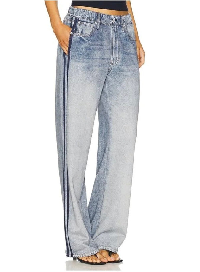 Rag and Bone Miramar Terry Wide Leg Track Pants