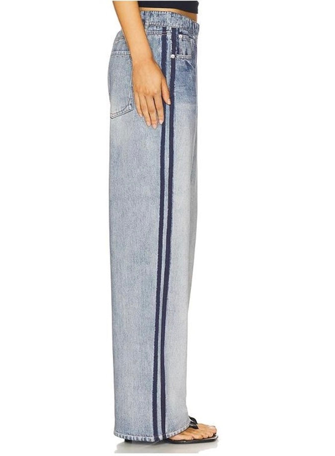 Rag and Bone Miramar Terry Wide Leg Track Pants