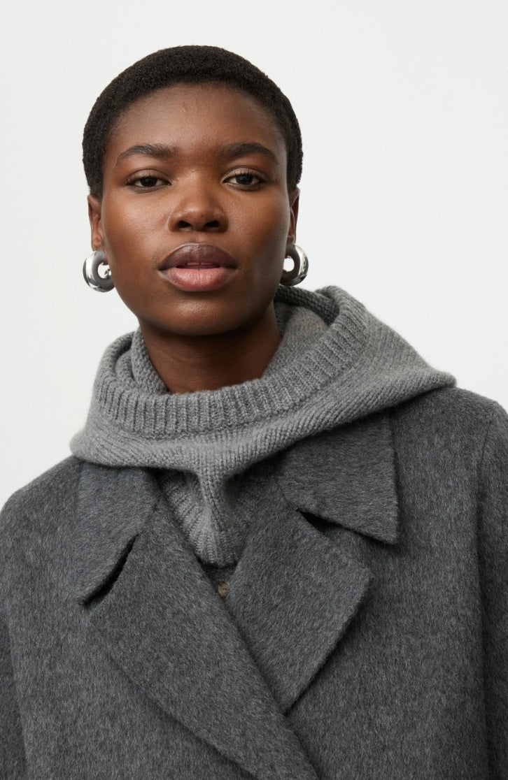 Soft Goat Double Breasted Coat