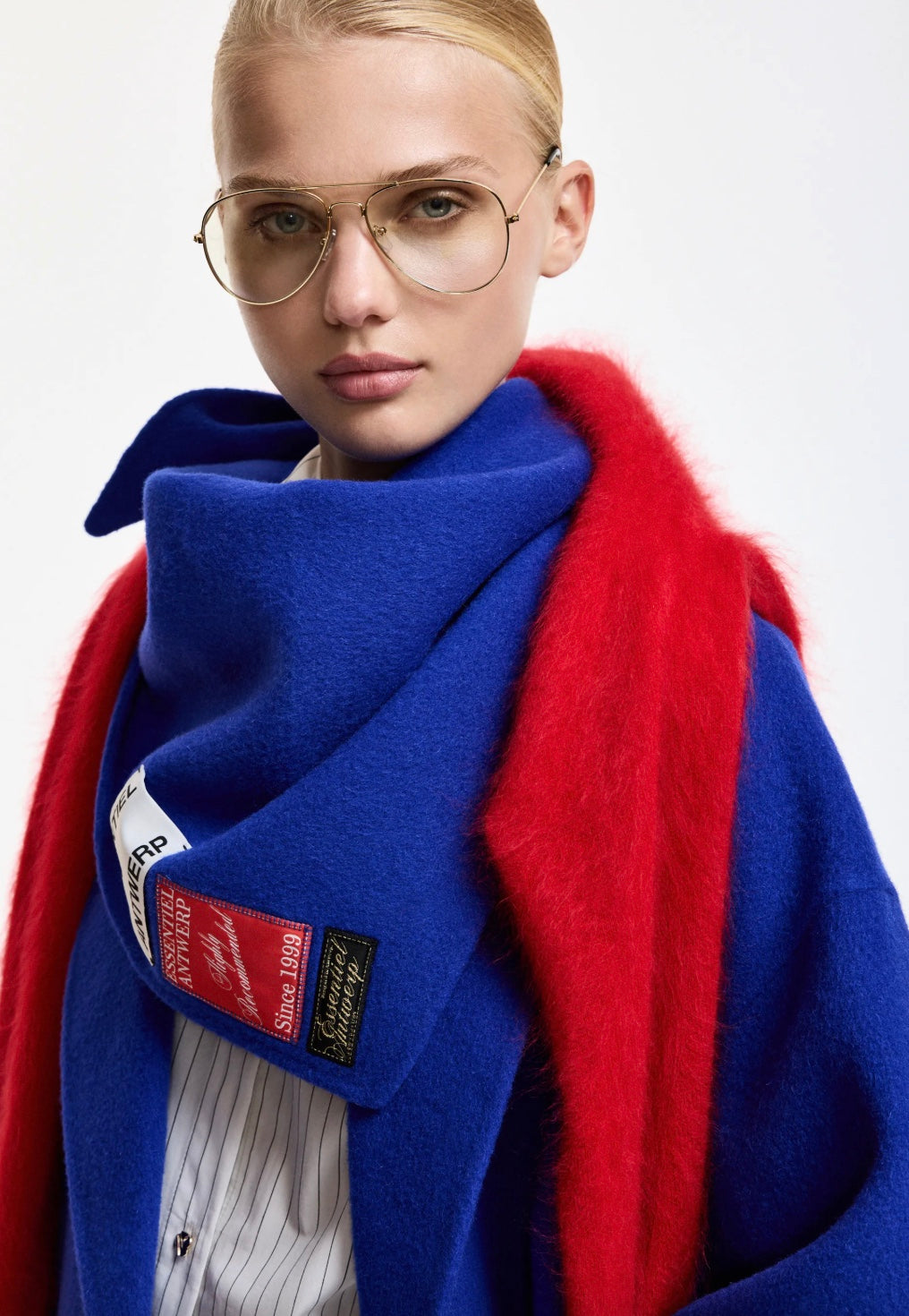 ESSENTIEL ANTWERP KELP DOUBLE FACE COAT