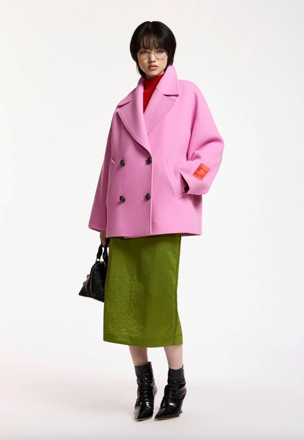 ESSENTIEL ANTWERP KIDNEY OVERSIZED COAT