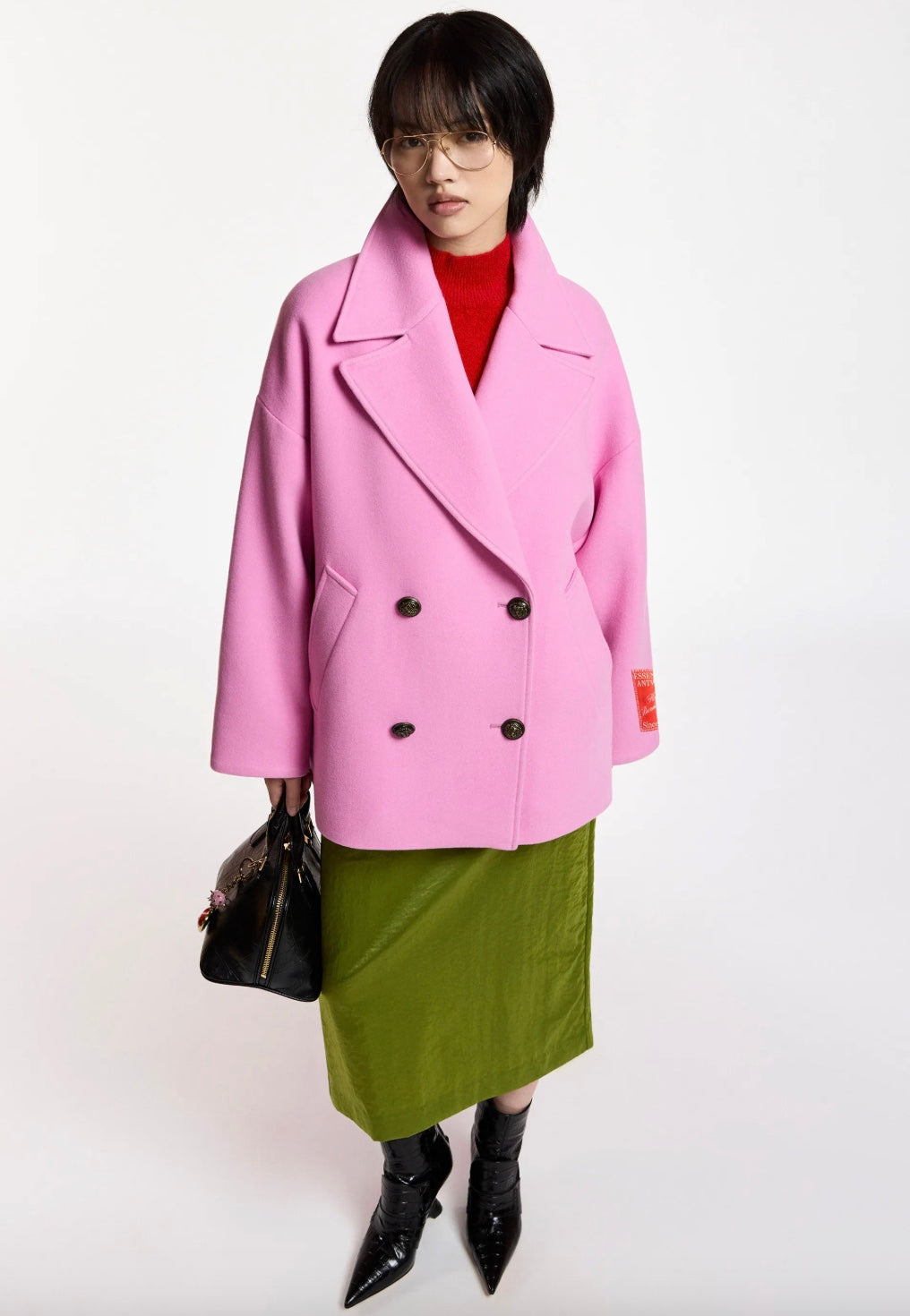 ESSENTIEL ANTWERP KIDNEY OVERSIZED COAT