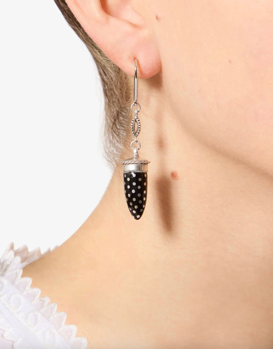 ISABEL MARANT ASYMMETRIC CALA EARRINGS