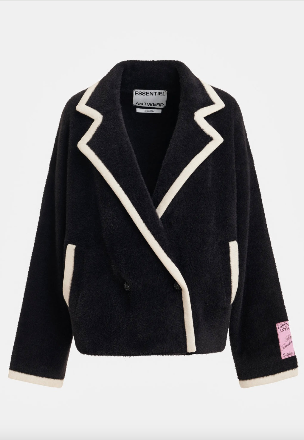 ESSENTIEL ANTWERP KUGAR CONTRAST CARDIGAN