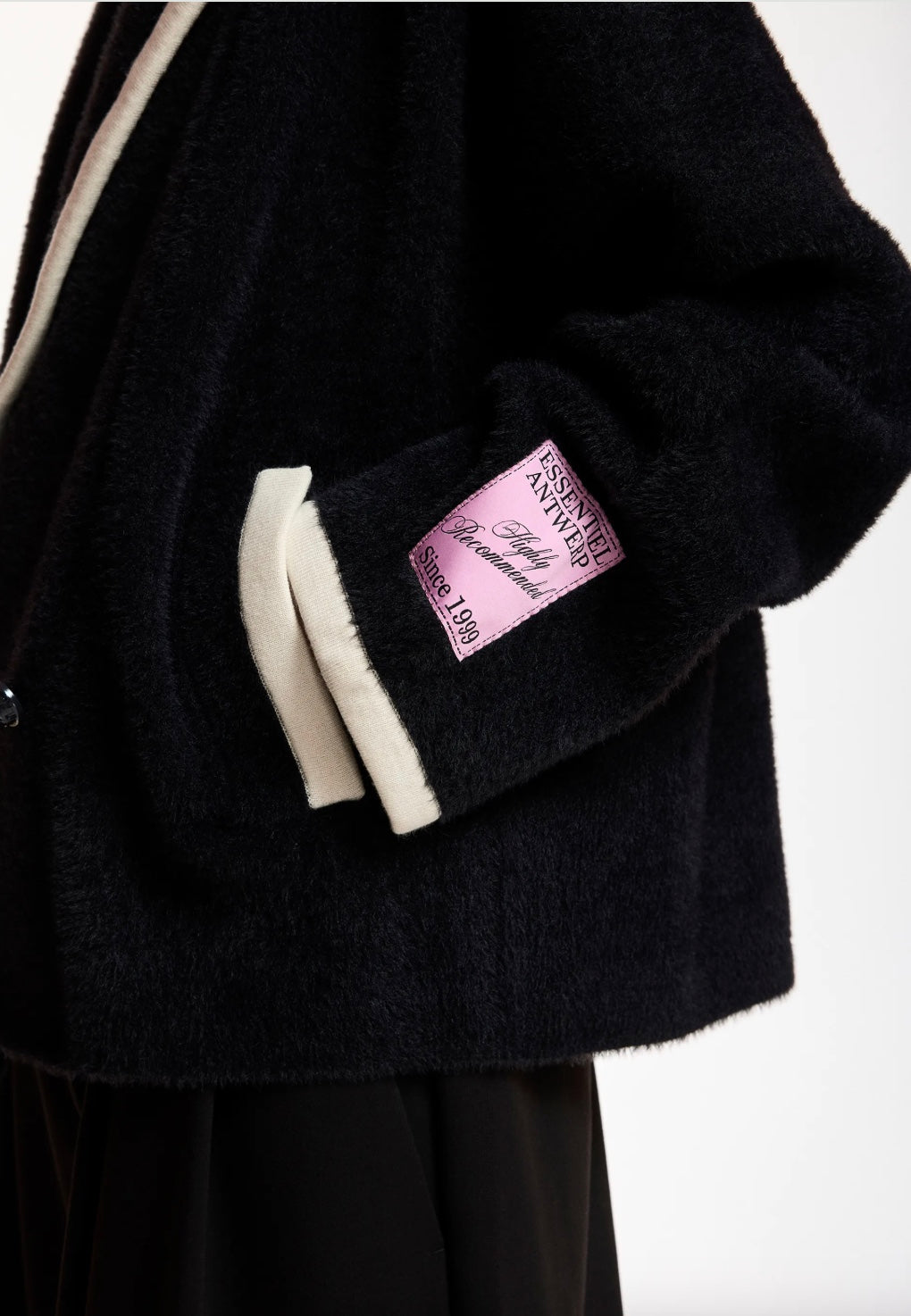 ESSENTIEL ANTWERP KUGAR CONTRAST CARDIGAN