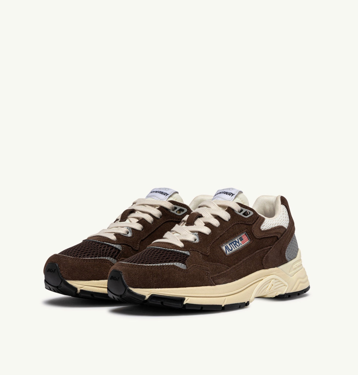 AUTRY HYPERWAY LOW WOM UM25 SUEDE/MESH COTTO/MARSHMALLOW
