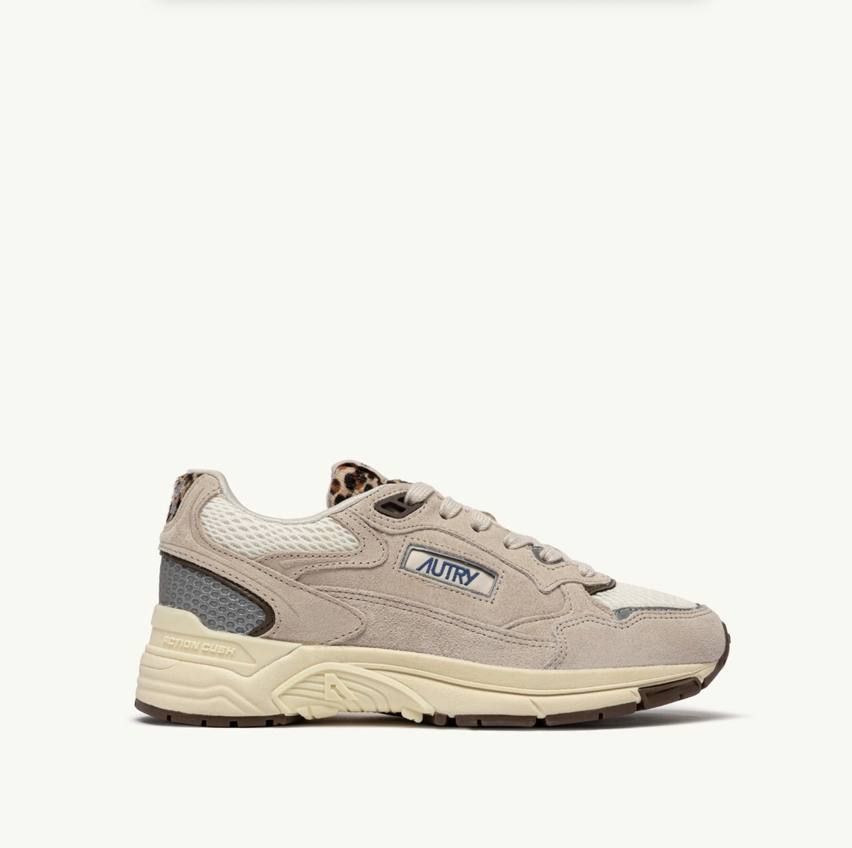 AUTRY HYPERWAY LOW WOM WA01 SUEDE/MESH/PONY SAND/MARSHMALLOW/LEOPARD