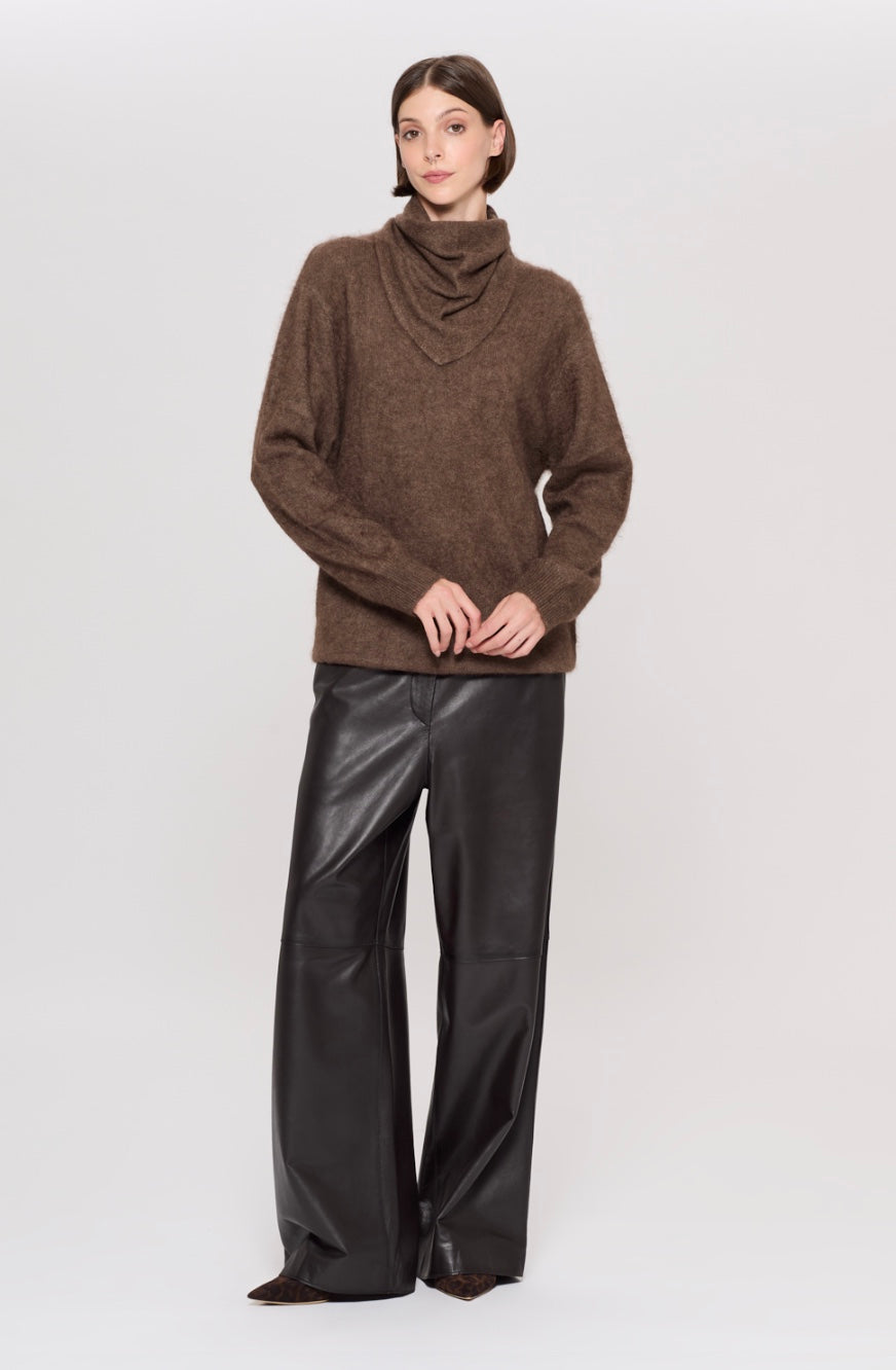 PAROSH LYAK SWEATER WITH BANDANA