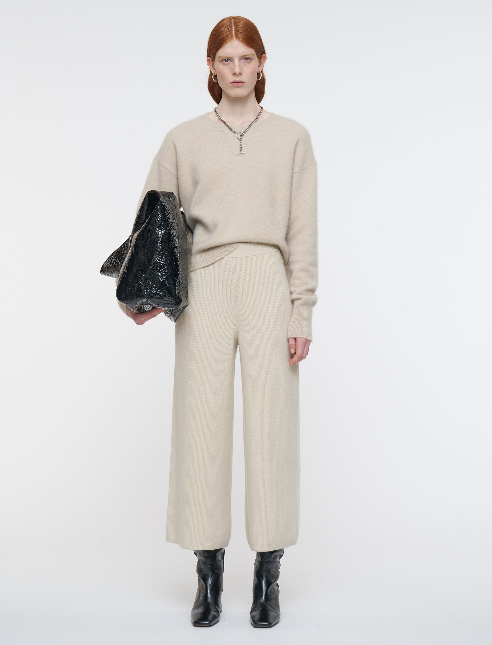 Culotte Pants-Soft Wool