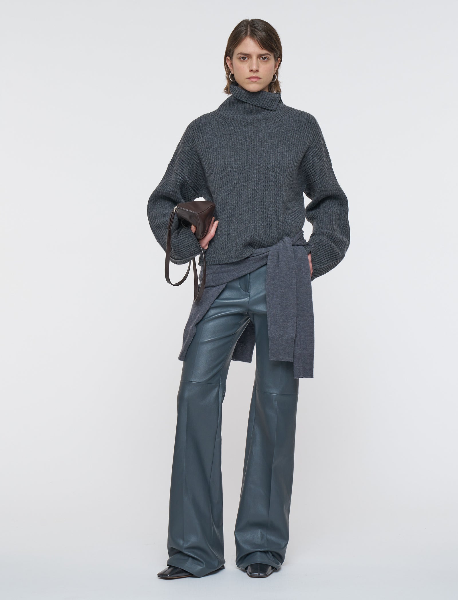 High Nk Ls-New Cardigan Stitch RWS