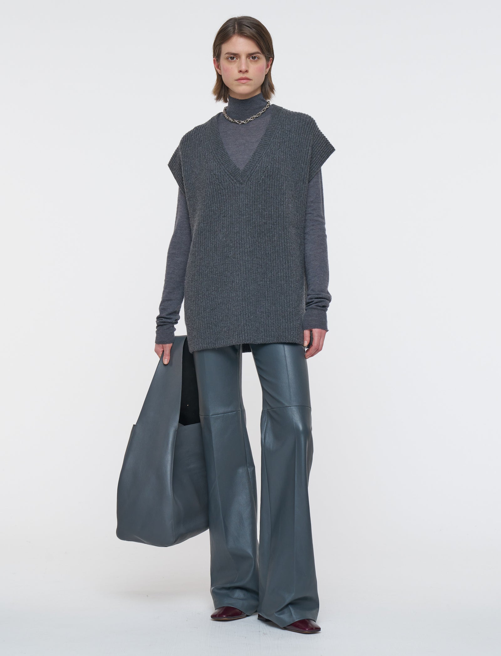 Vest-New Cardigan Stitch RWS