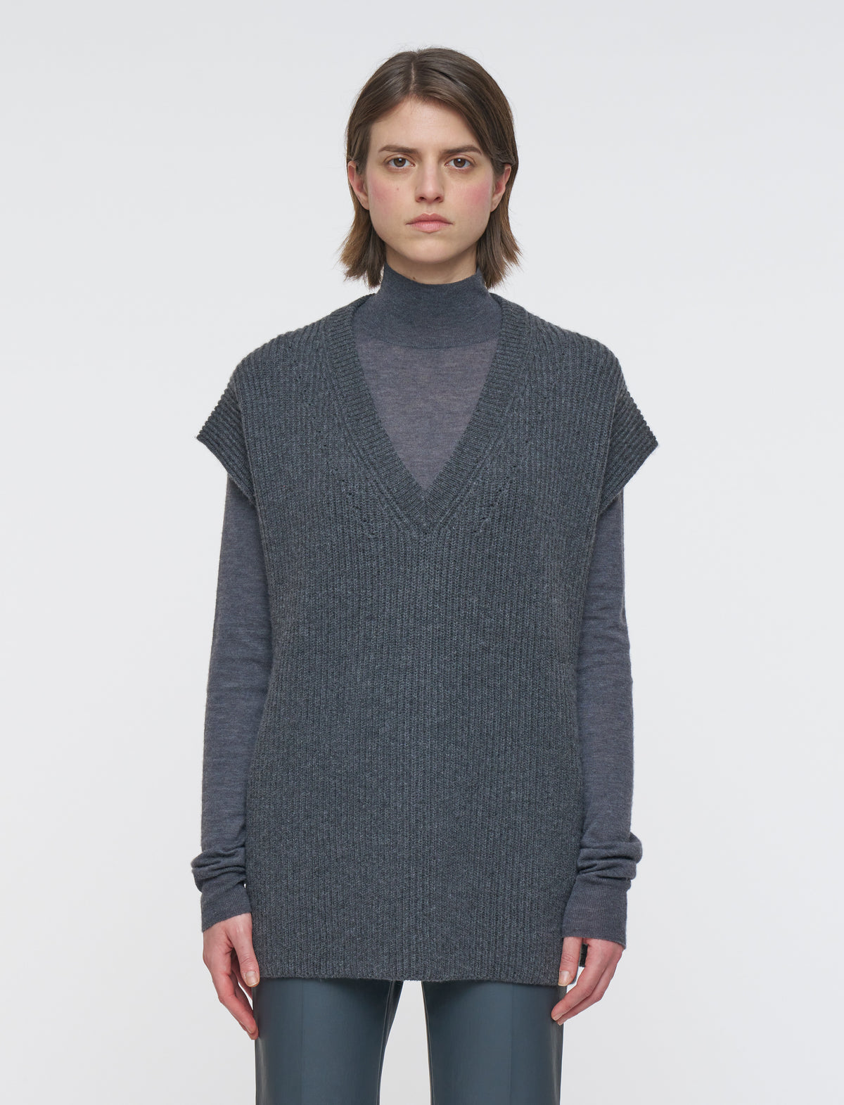 Vest-New Cardigan Stitch RWS
