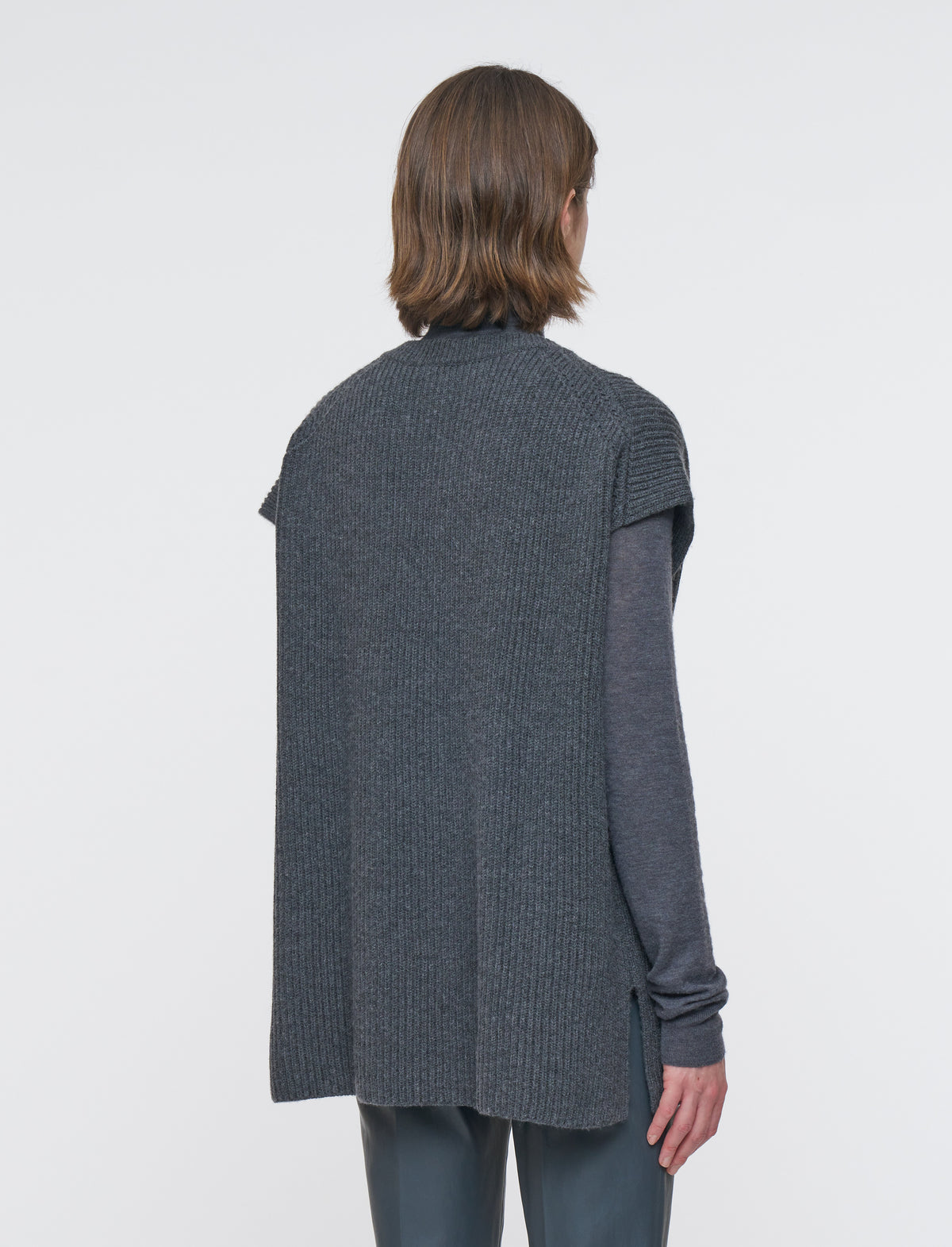 Vest-New Cardigan Stitch RWS
