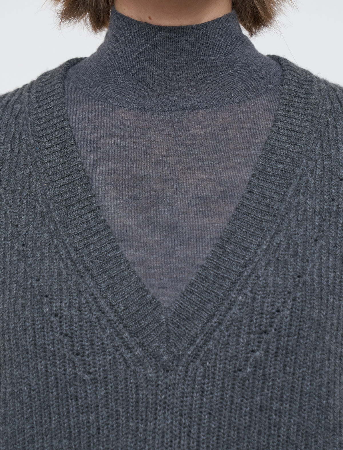 Vest-New Cardigan Stitch RWS