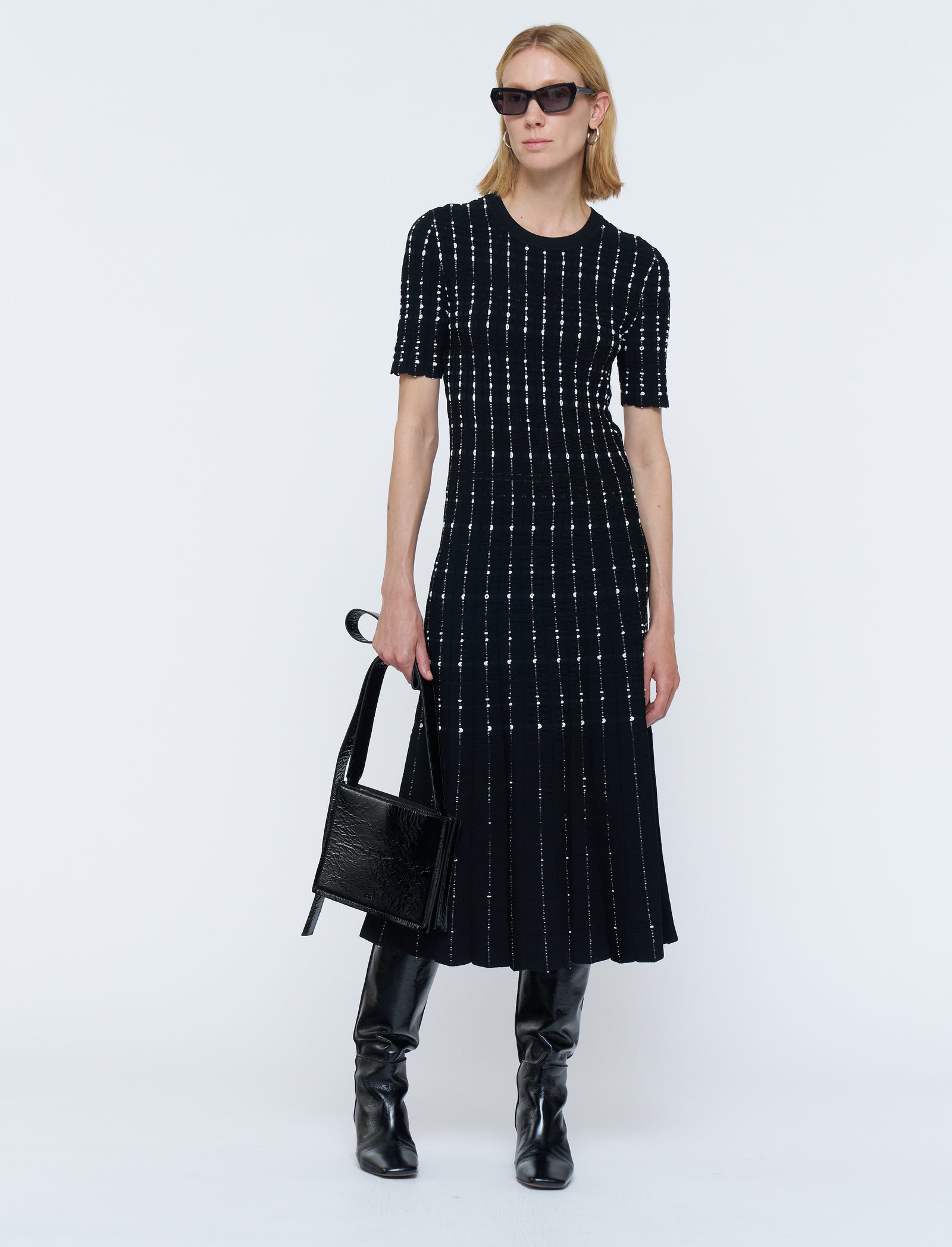 Dress-Fragmented Stripes