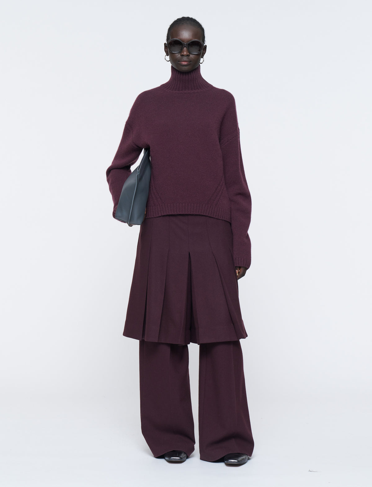 High Nk Ls-Luxe Cashmere