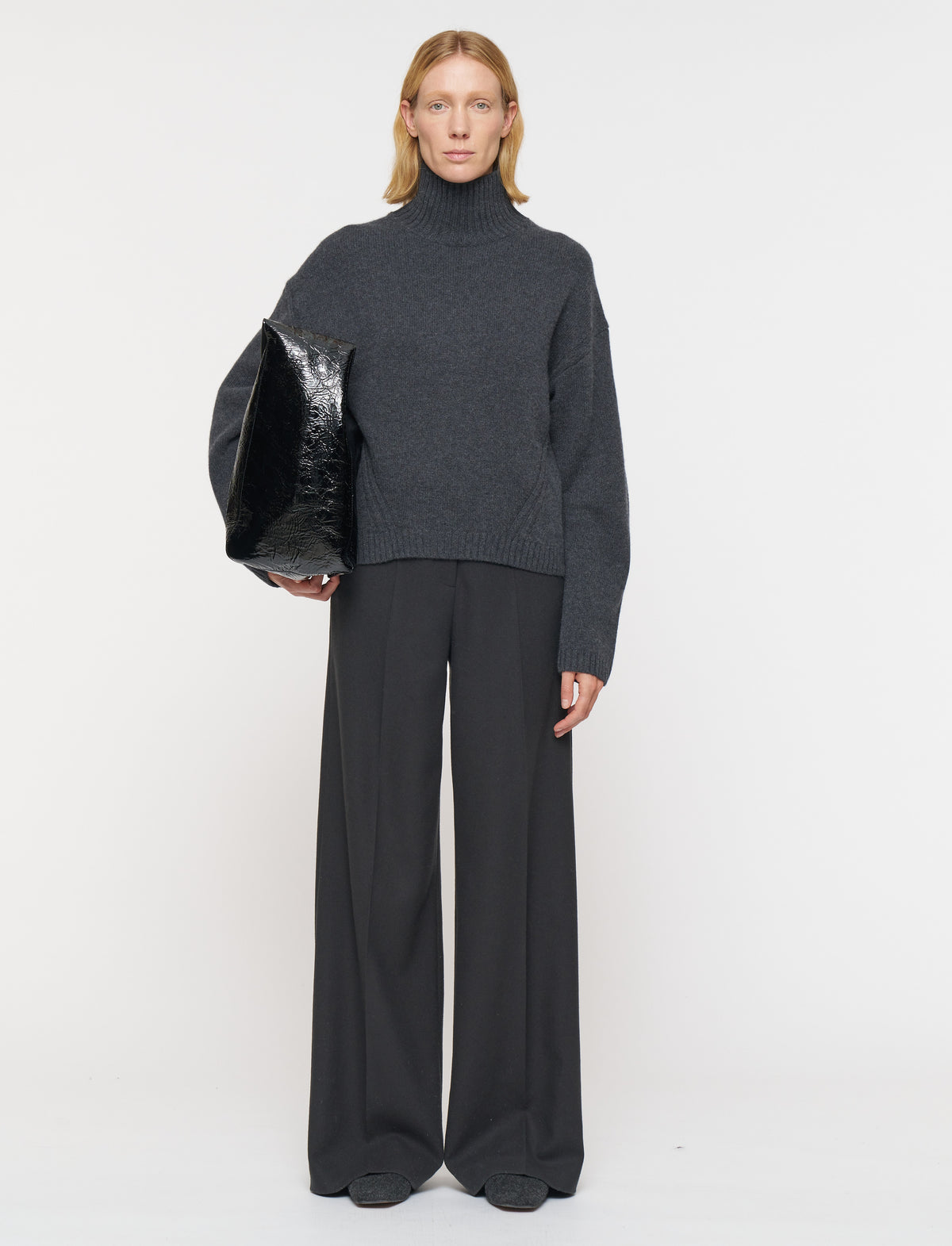 High Nk Ls-Luxe Cashmere
