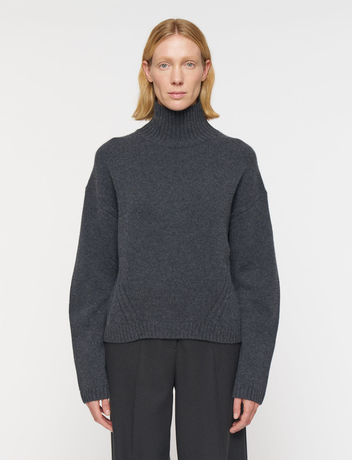 High Nk Ls-Luxe Cashmere
