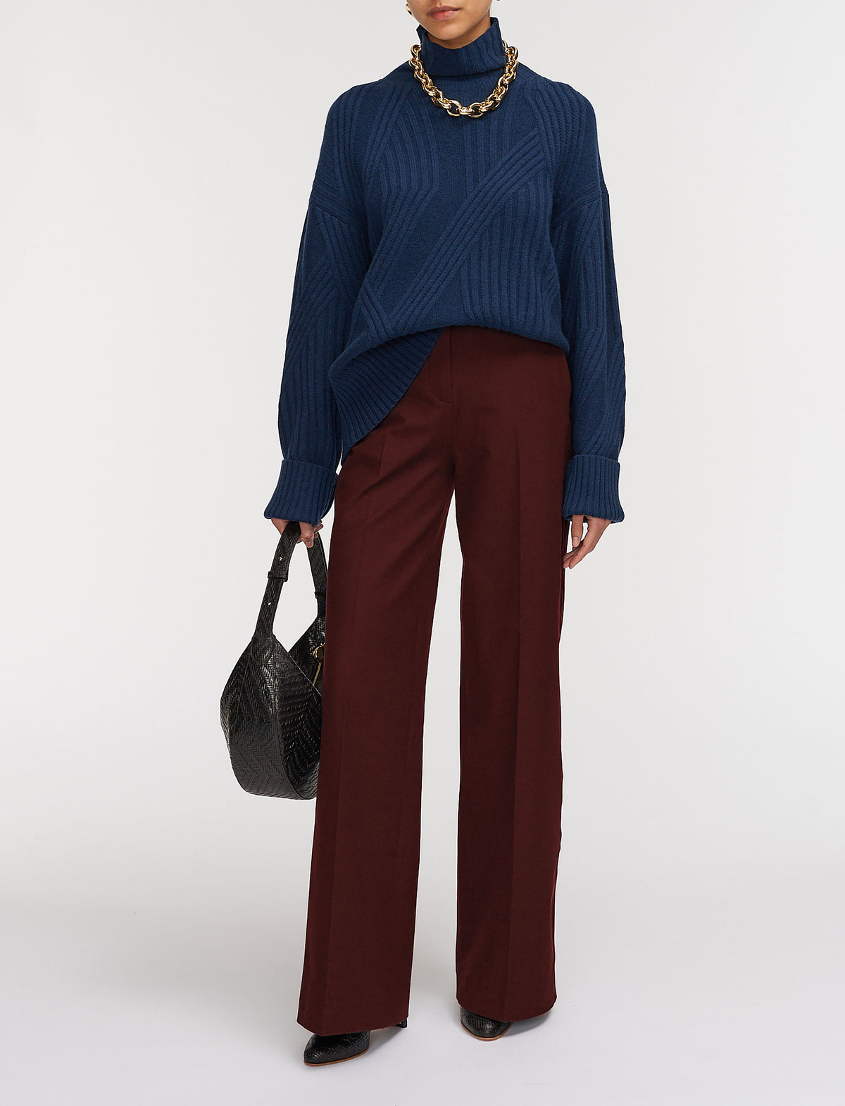 Yukio-Pant-Gabardine stretch