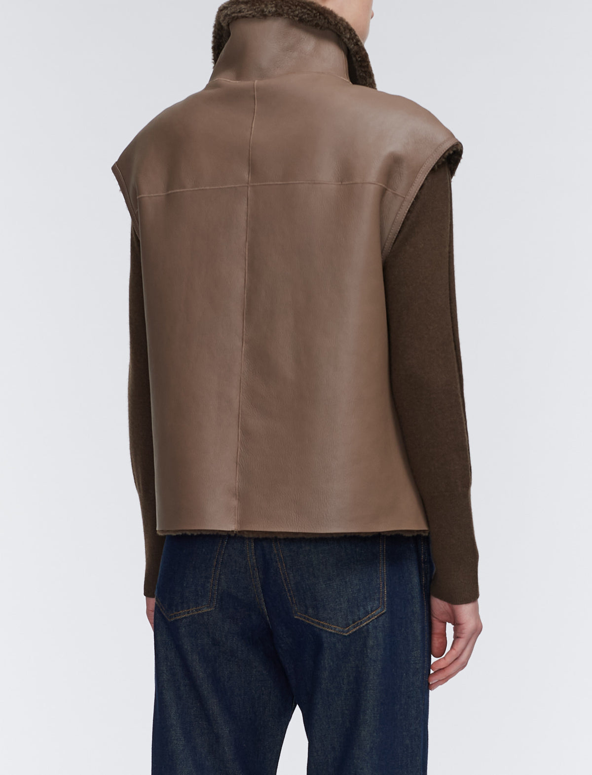 Nico-Jkt-Textured shearling