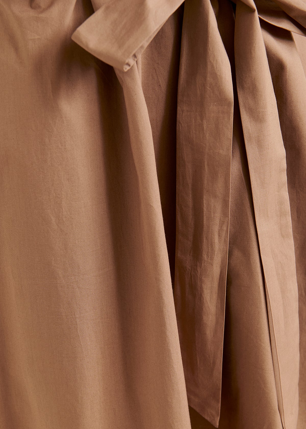 JOYCE BELTED RUFFLE DRESS