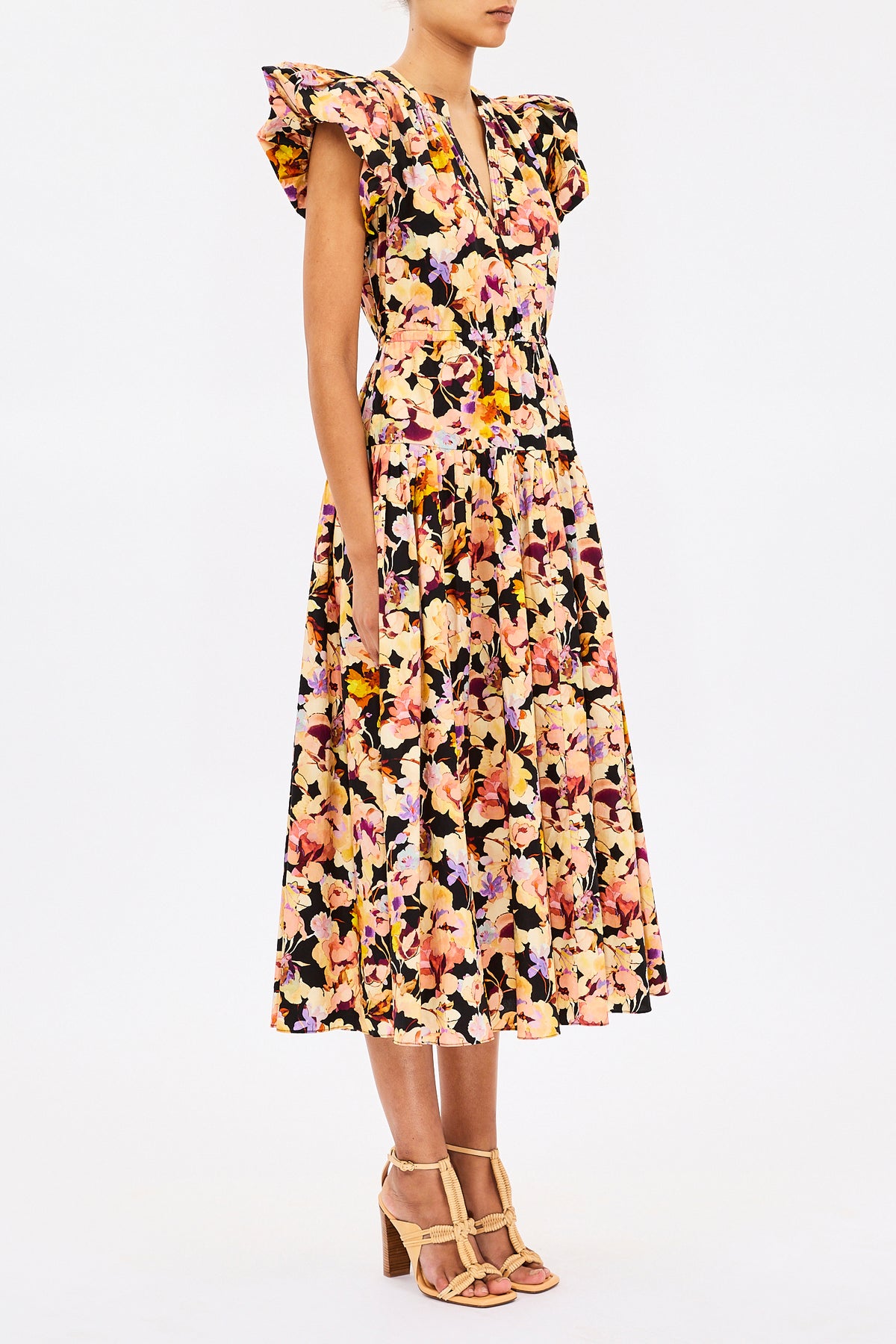 Marin Cotton Midi Dress