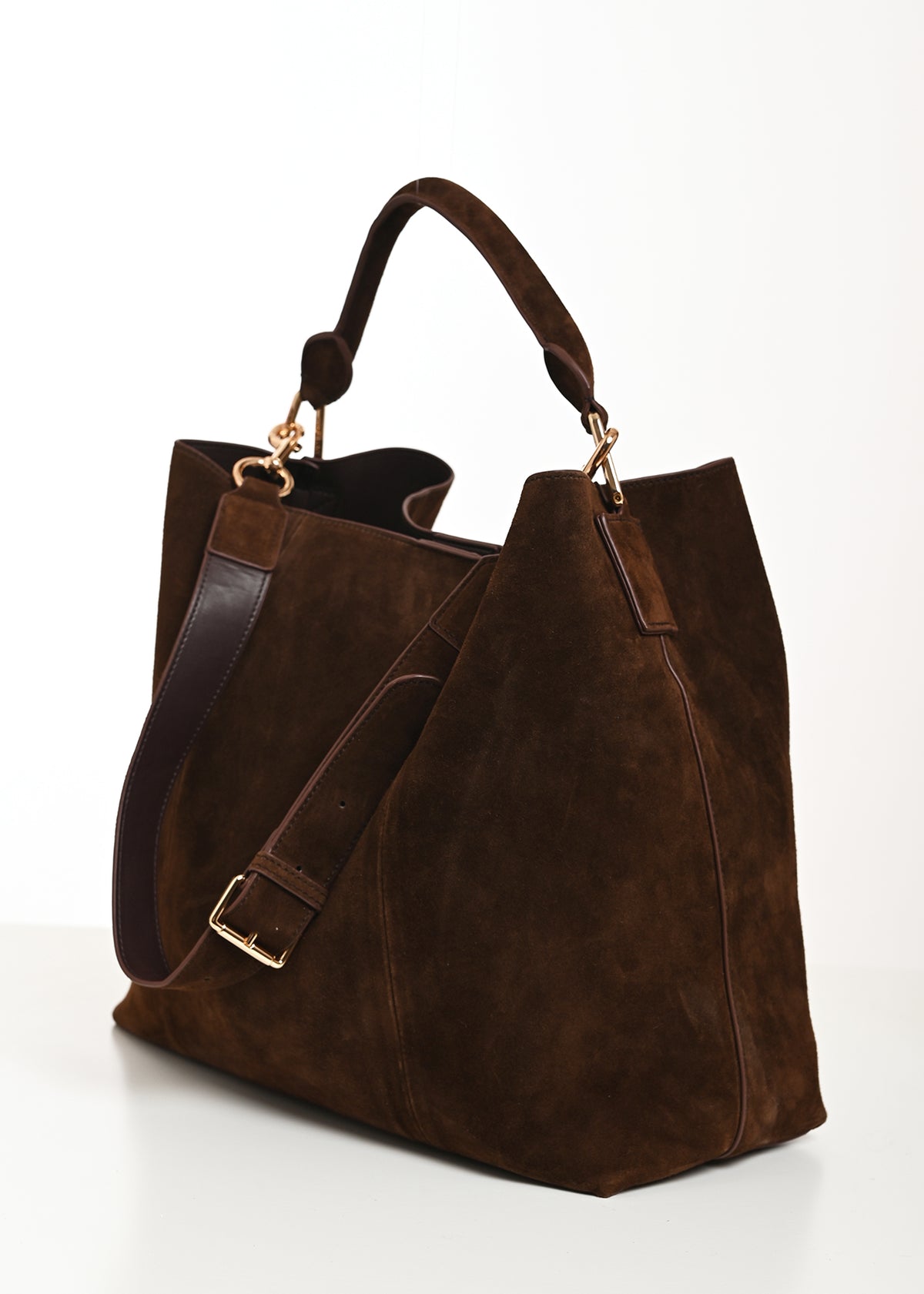 KROON SUEDE LEATHER SHOPPERBAG