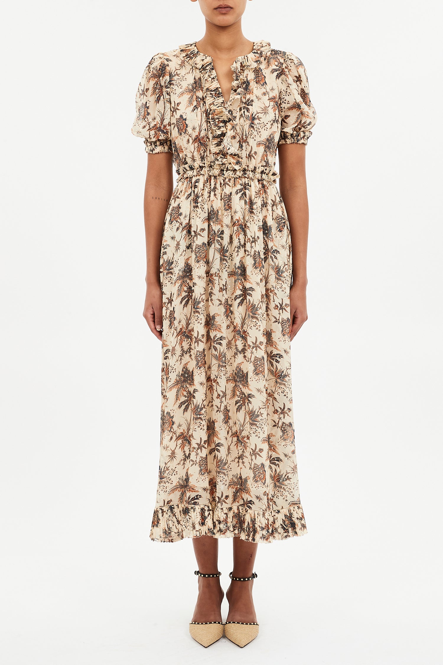 Rosamunde Puff Sleeve Dress