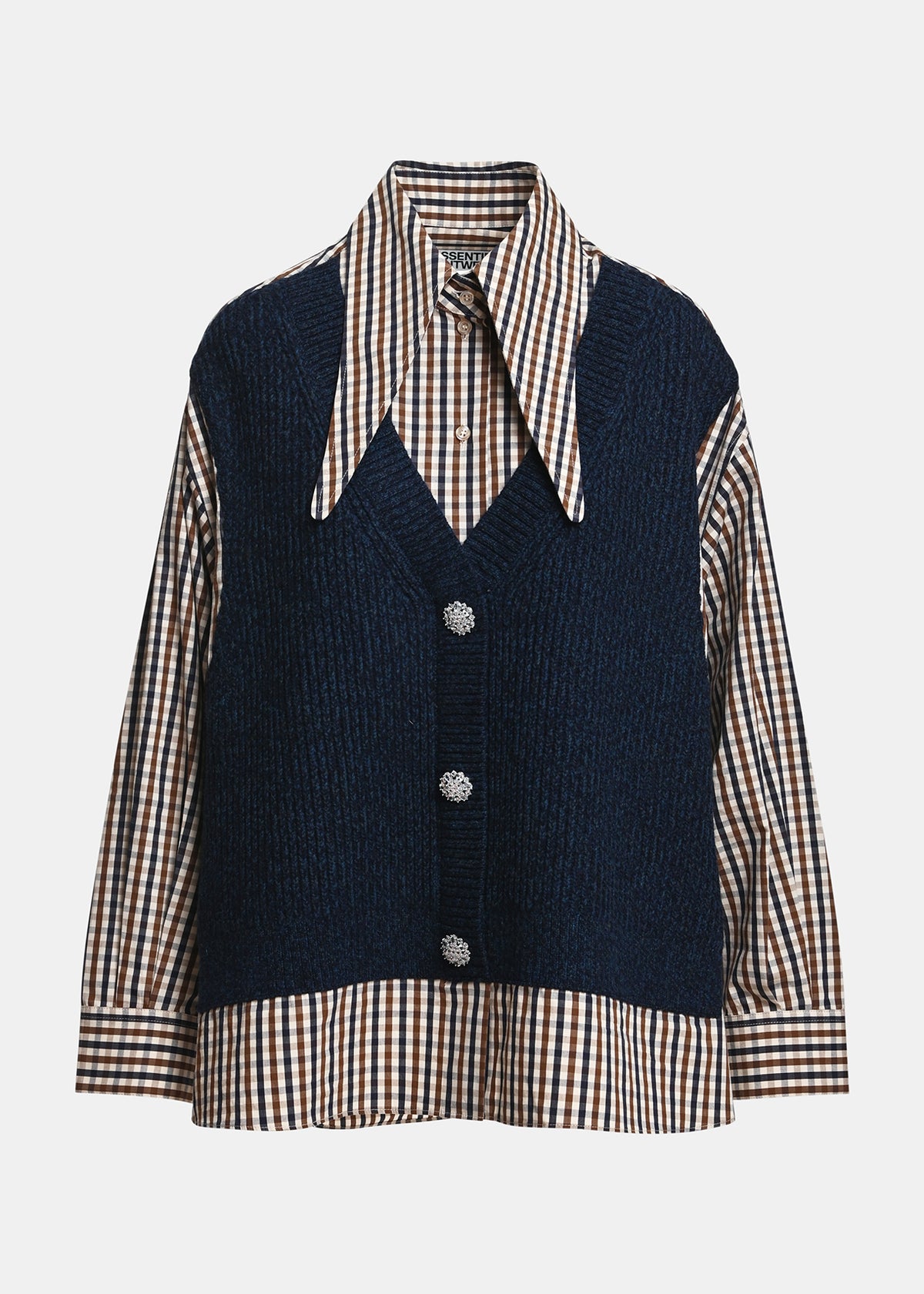 KUTE FABRIC MIX SHIRT
