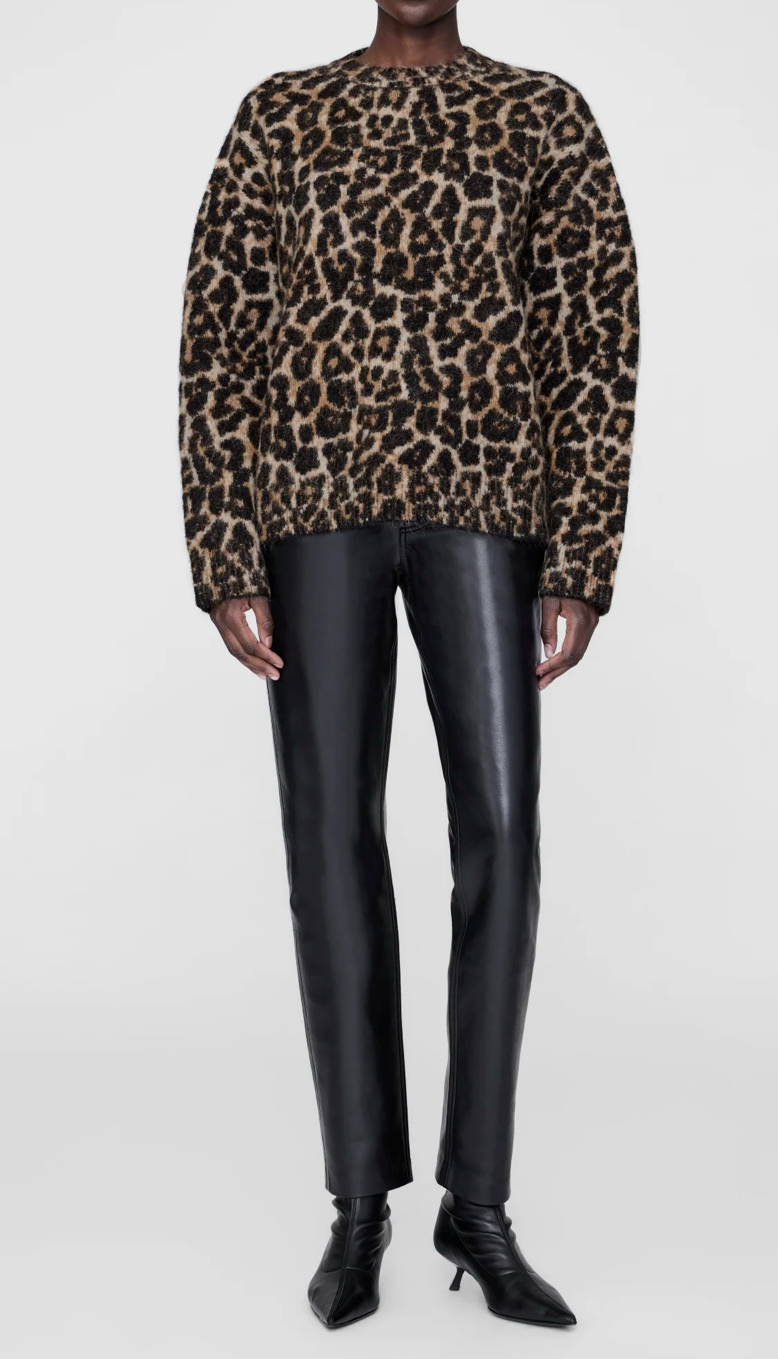 ANINE BING Sydney Crewneck Sweater