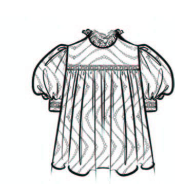 Virginia Lace Collar Short Sleeve Blouse