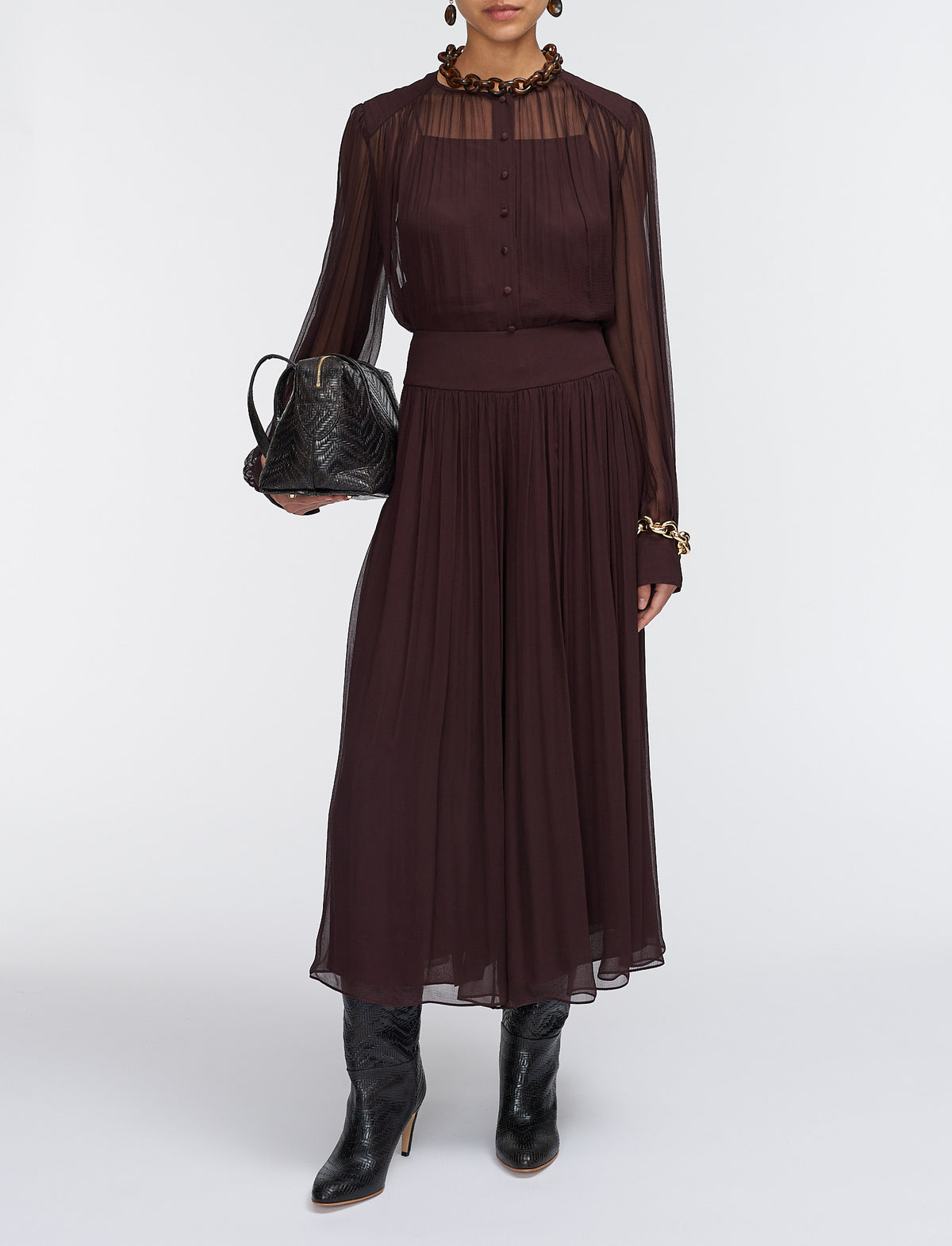 Ale-Pant-Silk Chiffon