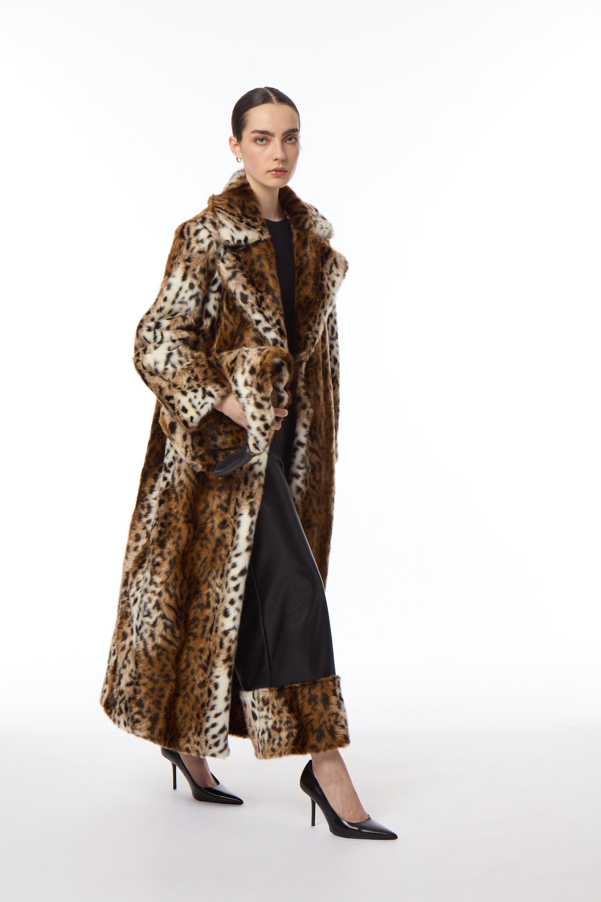 Colette Shaved Leopard Bag