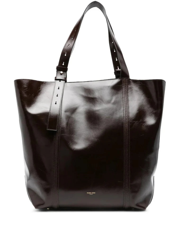 Golden Goose Large Leather Tote Bag