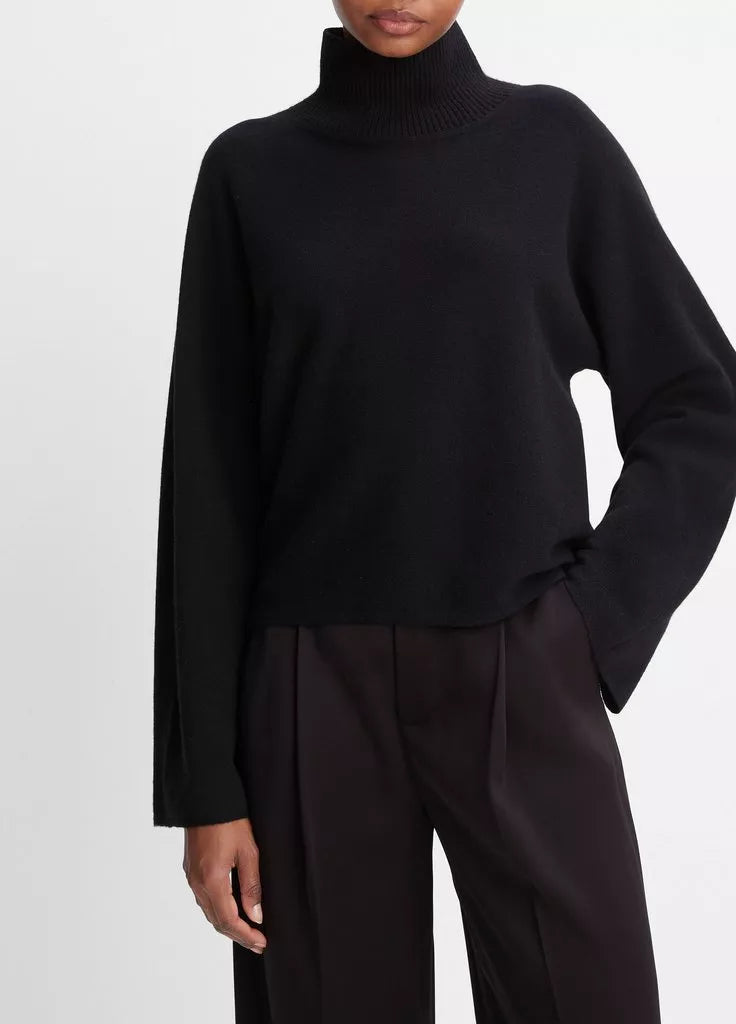 Vince Dolman-Sleeve Turtleneck Sweater