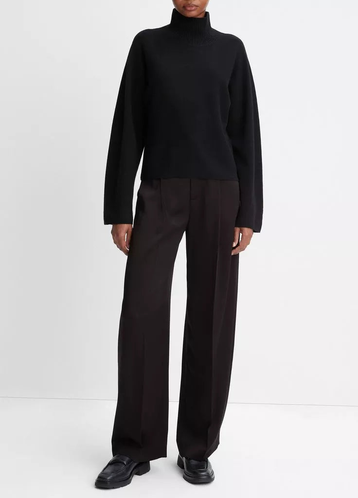 Vince Dolman-Sleeve Turtleneck Sweater